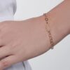Pulseira Fio Elos Ovais Folheada A Ouro - tam.19 551657 - Imagem 2