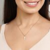 Pingente Menino Folheado A Ouro Com Aplicação De Rhodium - tam.único 542452 - Imagem 3