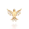 Pingente Espírito Santo Folheado a Ouro 18k Com Zircônias - 542732