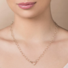 Gargantilha Banhada A Ouro 18k Com Coração - tam.50 532512 - Imagem 2