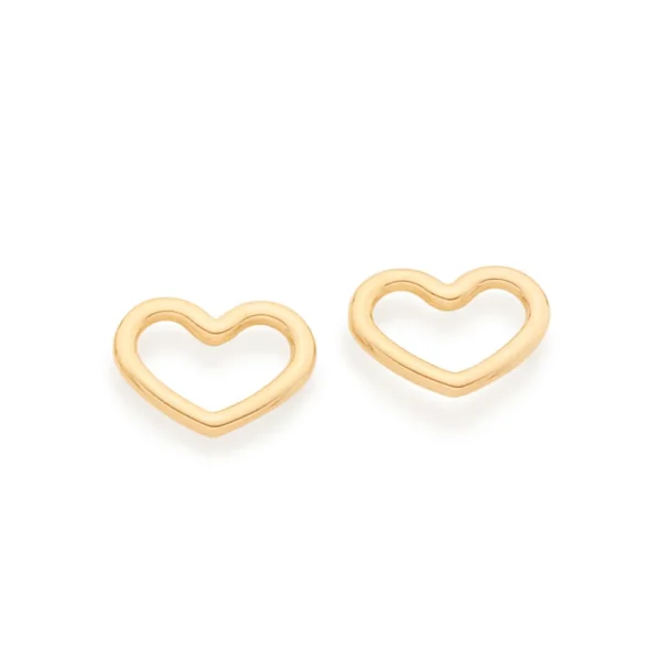 BRINCO AMOR BANHADO A OURO 18K - TAM.ÚNICO 526499