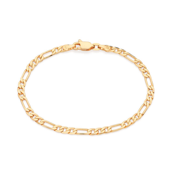 PULSEIRA BANHADA A OURO 18K - TAM.22