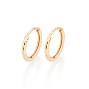 BRINCO ARGOLA BANHADA A OURO 18K - TAM.ÚNICO 527164