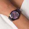RELÓGIO ROMMANEL ANÁLOGIO ROXO COM BORBOLETA - TAM.ÚNICO 650013 - Imagem 3