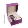 RELÓGIO ROMMANEL ANÁLOGIO ROXO COM BORBOLETA - TAM.ÚNICO 650013 - Imagem 4