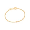 PULSEIRA BANHADA A OURO 18K COM BOLAS 550194