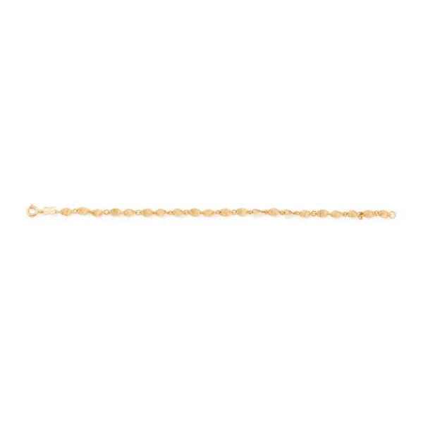 PULSEIRA BANHADA A OURO 18K - TAM.19 551271