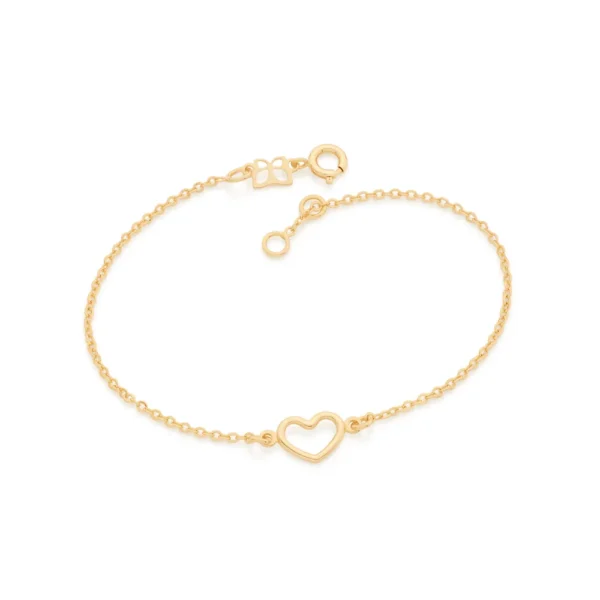 PULSEIRA BANHADA A OURO 18K TAM 19