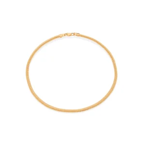 GARGANTILHA BANHADA A OURO 18K FIO SALAMANDRA - TAM.38 531779