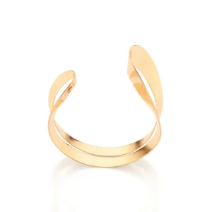 BRACELETE ABSTRATO BANHADO A OURO 18K 552224